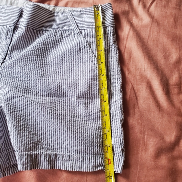J Crew Seersucker City Fit Shorts - Picture 8 of 8